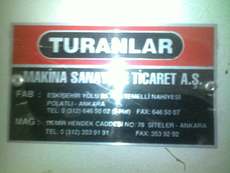 Spare parts for machines!