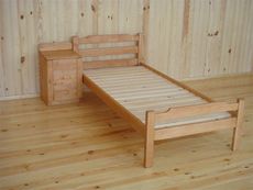 Кровати натуральное дерево эконом отличное качество от Произ