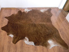 Шкура коровы коричнево-белая