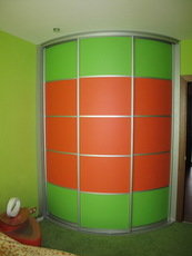 Радиусные шкафы-купе под заказ!