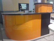 Перфорированный лист для мебели