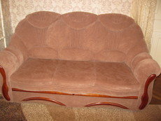 Продам диван с креслом б/у