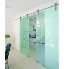 Стеклянные двери