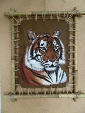 продам картину на коже