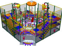 Детские лабиринты для ТРЦ