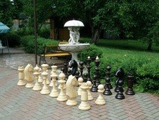 Изготовим элитные бошие шахматы для дачи и др. предметы.