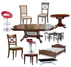 Стол обеденный, Стул, Стол-трансформер, Стул барный серии HY