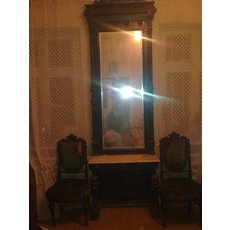 Зеркало и 2 стула XIX век