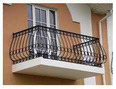 Балконные кованые ограждения.