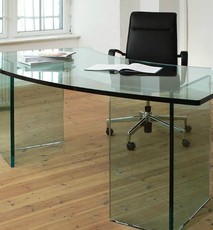 Элементы интерьера из стекла