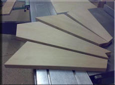 Комплектующие элементы для деревянных лестниц из дуба, ясеня