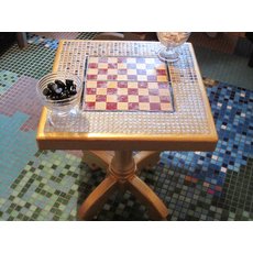 столы-журнальные+шахматы-золотой-блеск-на-колесиках