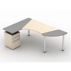 В связи с переездом продаём офисную мебель Энран: стол 