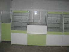 Торговое оборудование, витрина, прилавок, стеллаж