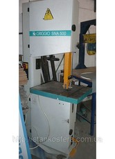 Ленточнопильный станок бу Griggio SNA500, 2001 г. выпуска