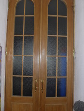 Двухстворчатая дверь б/у