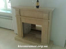 Камины Киев. Камины из мрамора.