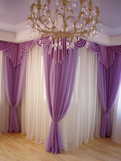 Шторы, карнизы, ролеты, покрывала, текстилтный декор