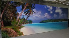 Стеклянные кухонные фартуки с фотомолекулярным полноцветом.