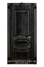 Двери межкомнатные Медальон – массив ясень.