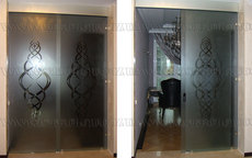 Раздвижные стеклянные двери