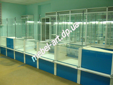 Мебель для аптек Днепропетровск от Арт модуль