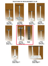 Опоры для стола, подстолья