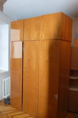 Шкаф 3х дверный с верхней антресолью