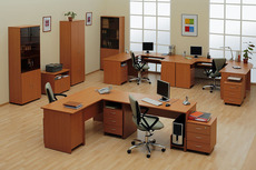 Офисный однотумбовый стол Киев