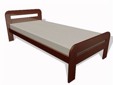 Кровати эконом натуральное дерево массив ольха и ясень отли