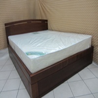 Кровать из ольхи`ОЛЯ`