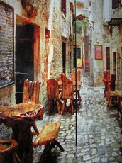 Зеркальные фасады с фотомолекулярным полноцветом.