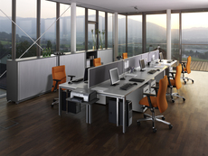 Мебель для офисов, столы, шкафы, стеллажи, раздевалки, компь