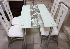 Cтолы обеденные стеклянные