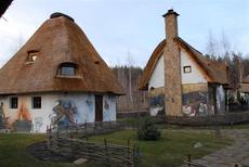 Плетеные заборчики из лозы