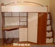 Детская кровать-чердак на заказ Киев