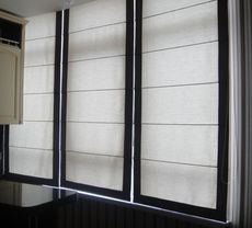 Изготовление римских штор