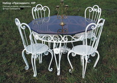 Мебель для кафе и ресторанов кованая.