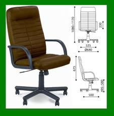 Кожаное кресло ОРМАН