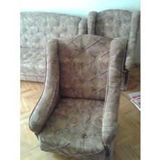 Мягкая часть - диван + 2 кресла
