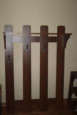 Продается прихожая Вешалка подставка для обуви цв орех