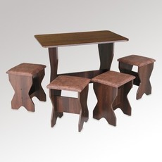 Обеденная группа (стол+4 стула)