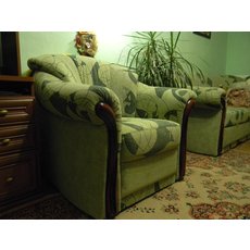 мягкий уголок (диван + кресло)