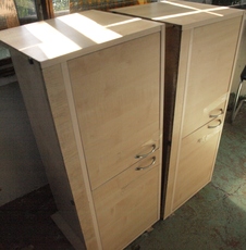 Тумба с дверцами напольная бу