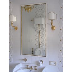Зеркала для ванной, с фацетом, подсветкой, большое зеркало в