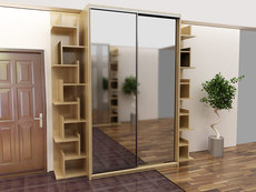 Шкафы-купе стандартные и под заказ! Недорого!