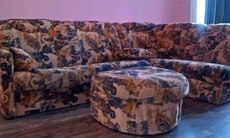 Диван угловой + пуф