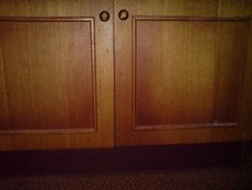 Телевизионная тумба из стенки "Кий"