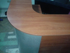 Продам ресепшн бу, цвет вишня, в хорошем состоянии