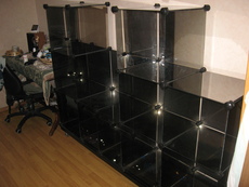 стеклянная полка